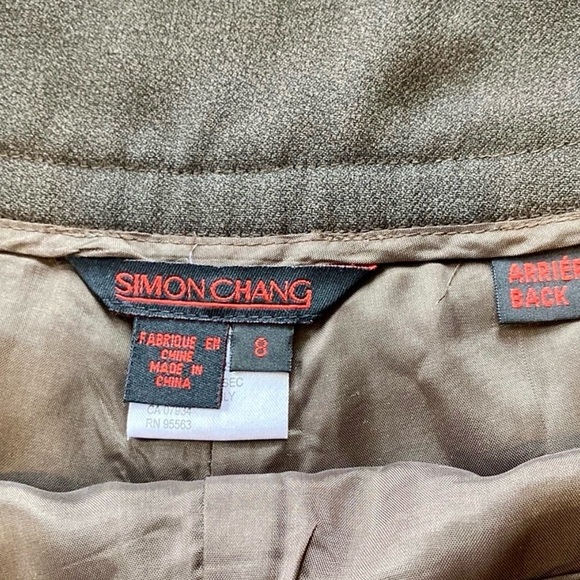 SIMON CHANG - DESIGNER WOMEN’S SUIT - Picture 7 of 15